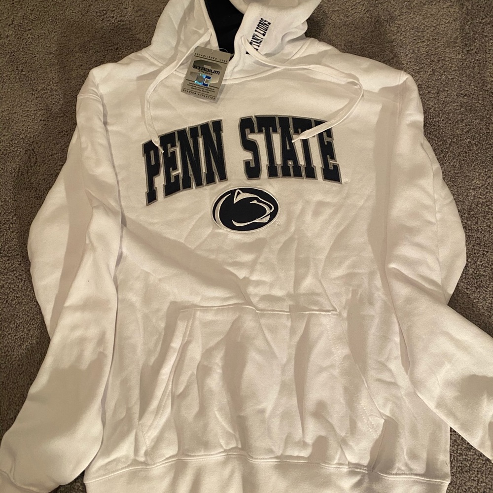 NEW Penn State White Hoodie